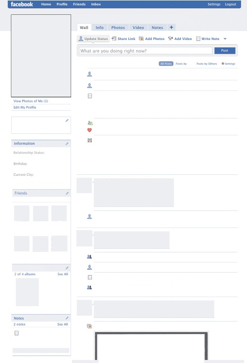 Blank Newspaper Front Page Template
