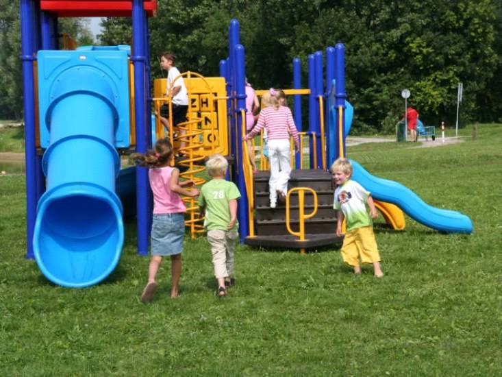Children Playing Games Outside