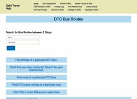 Dtc Bus Timings In Delhi