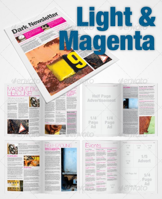 Free Indesign Newsletter Templates Download