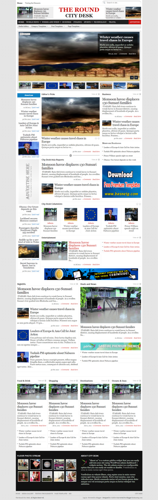 Newspaper Templates Free Online