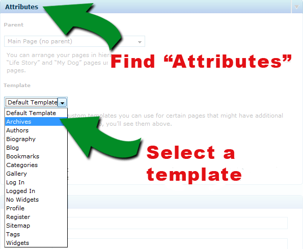 Page.php Wordpress Template